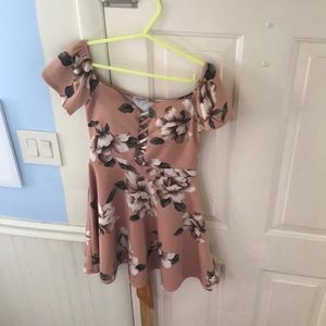 Large Charlotte Russe floral party dress